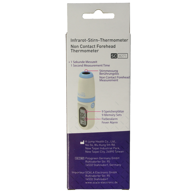 Scala Voorhoofdthermometer SC8721 - Afbeelding 3