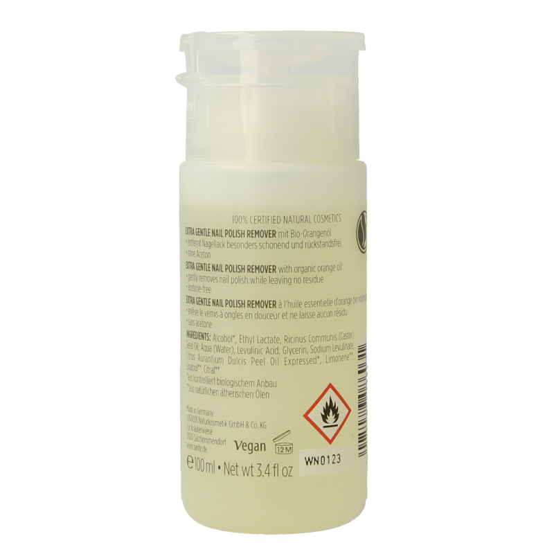 Sante Nagellak remover bio - Afbeelding 2
