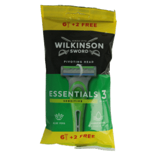 Wilkinson Essential sensitive 6+2 disposable
