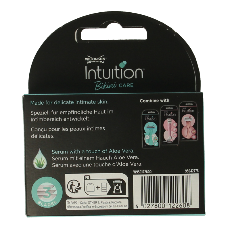 Wilkinson Intuition bikini care mesjes - Afbeelding 3