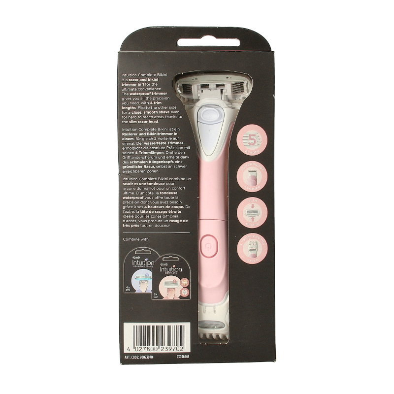 Wilkinson Intuition complete bikini scheersysteem & trimmer - Afbeelding 4