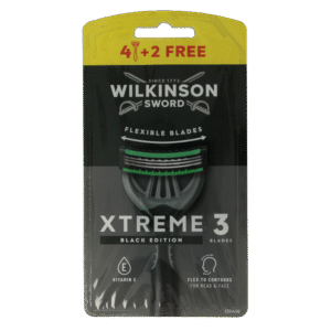 Wilkinson Xtreme III black edition 4+2 stuks