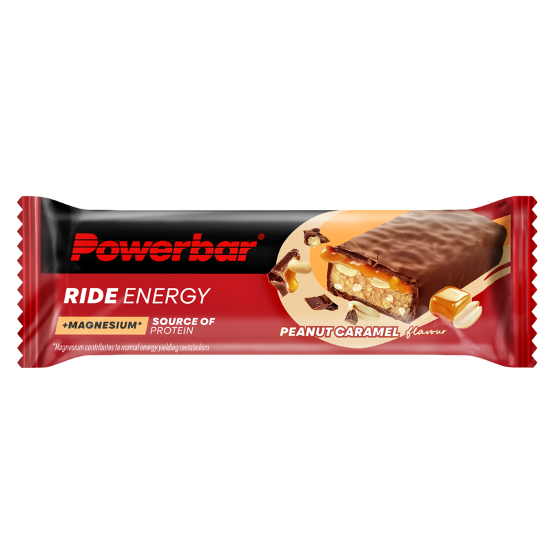 Powerbar Ride energy bar peanut caramel
