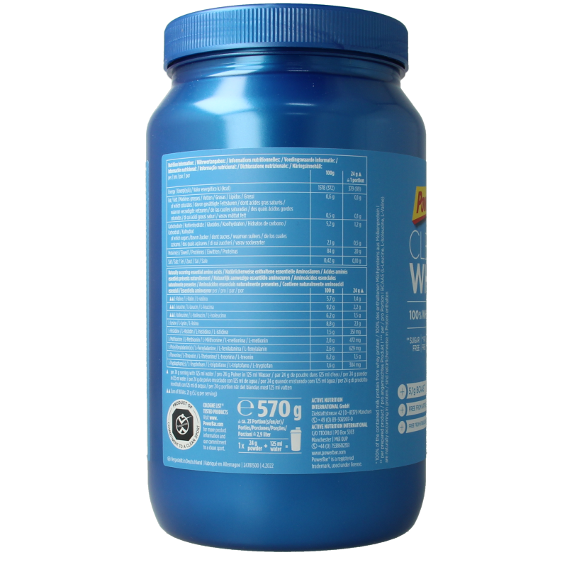 Powerbar Protein clean whey vanilla - Afbeelding 2