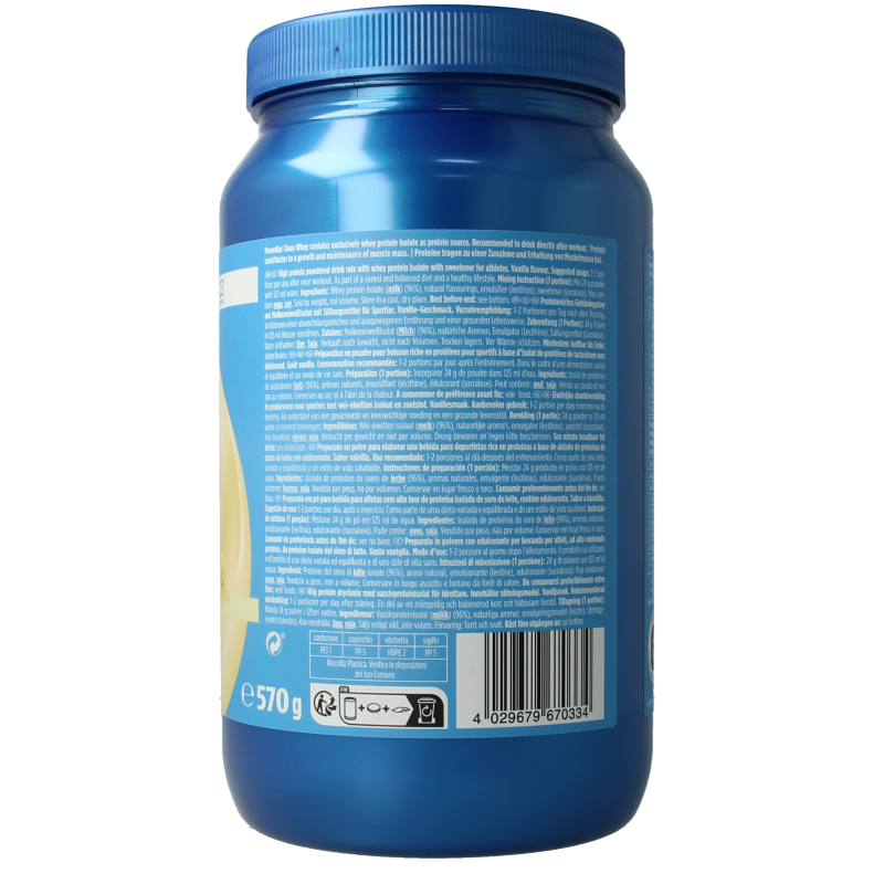Powerbar Protein clean whey vanilla - Afbeelding 3