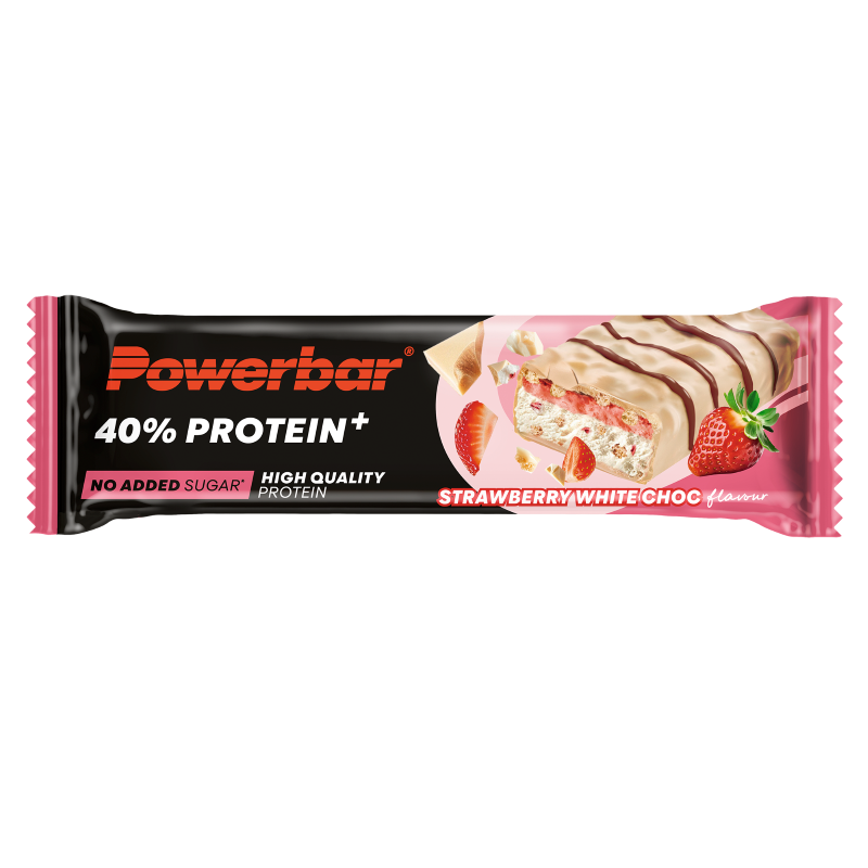 Powerbar Protein+ bar crisp strawberry & white chocolate