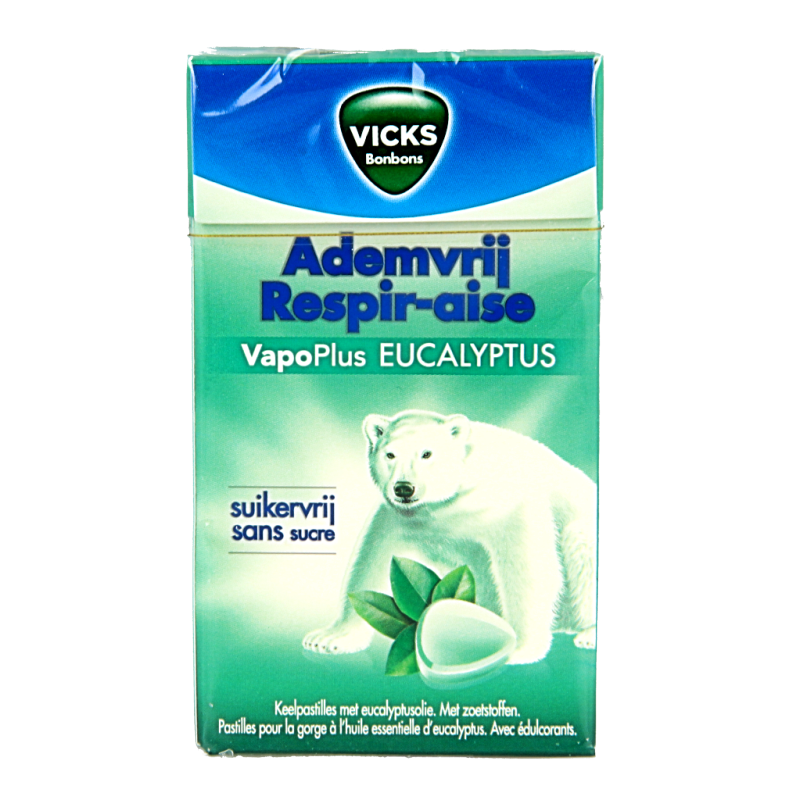 Vicks Ademvrij eucalyptus suikervrij