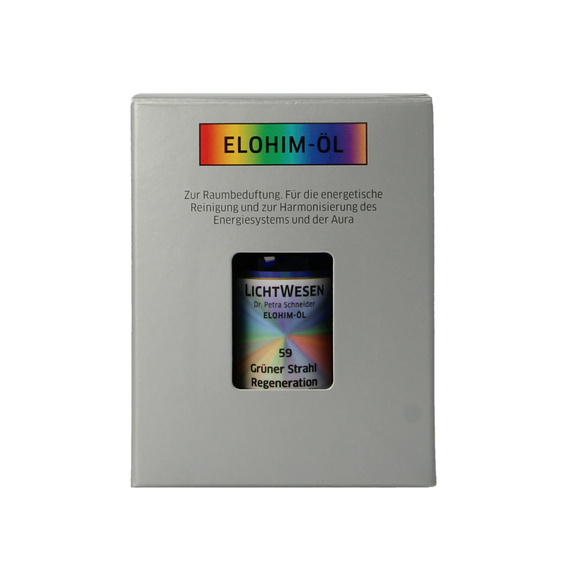 Lichtwesen Elohim olie heling groen 59