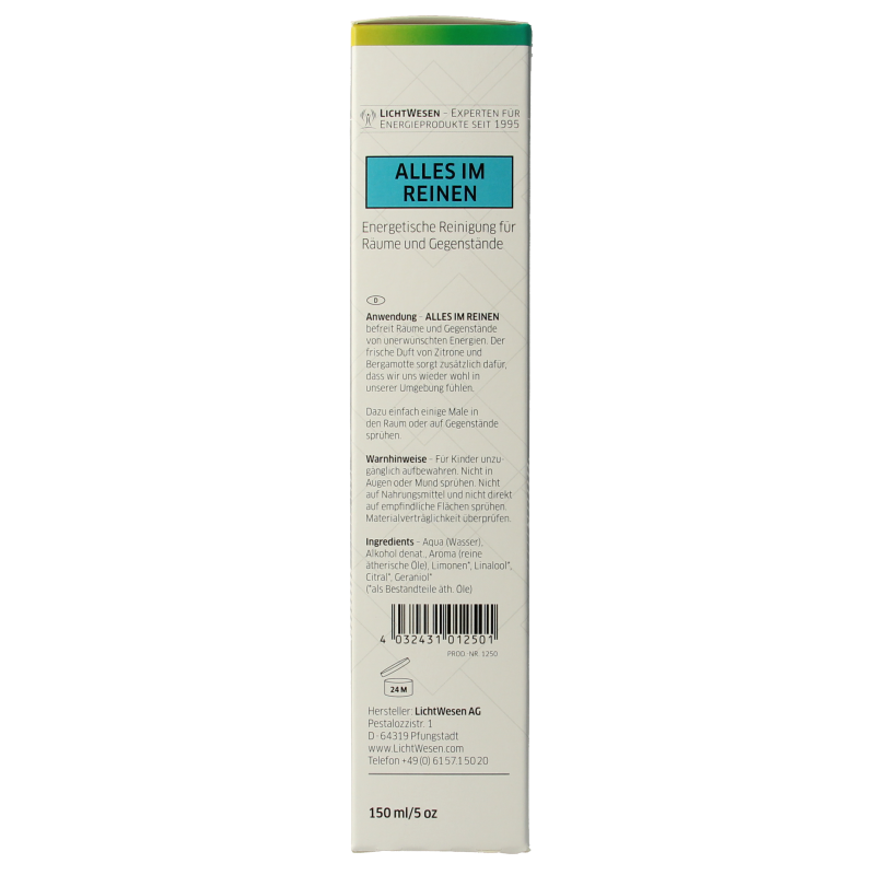 Lichtwesen Energetische reinigingsspray alles in het reine - Afbeelding 2