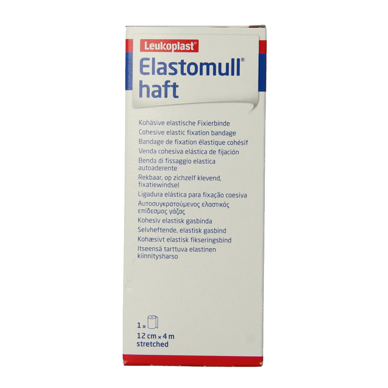 Elastomull Fixatiewindsel haft 4m x 12cm 45474