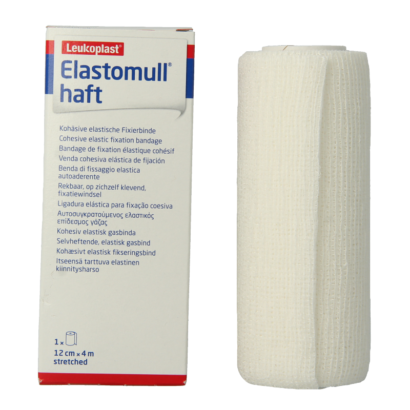 Elastomull Fixatiewindsel haft 4m x 12cm 45474 - Afbeelding 2