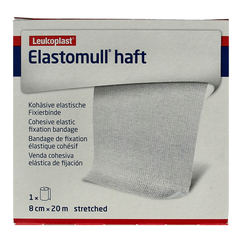 Elastomull Fixatiewindsel haft 20m x 8cm 45477