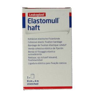 Elastomull Fixatiewindsel haft  4m x 8cm 45472