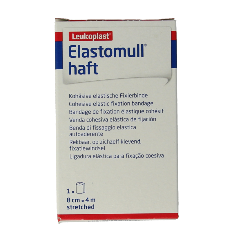 Elastomull Fixatiewindsel haft 4m x 8cm 45472