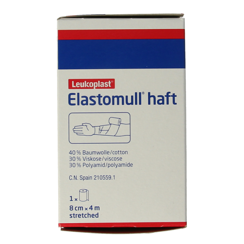 Elastomull Fixatiewindsel haft 4m x 8cm 45472 - Afbeelding 3