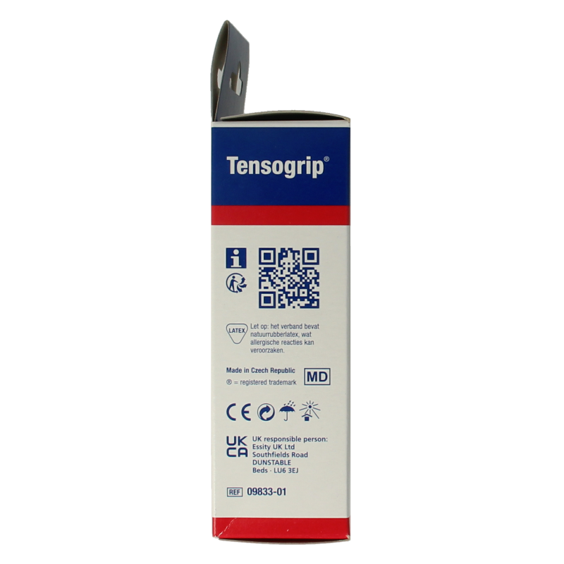 Tensogrip Elastisch buisverband C 1m x 6.75cm huidkleur - Afbeelding 2