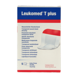 Leukomed Transparant wondverband T plus 5cm x 7.2cm