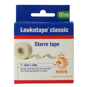 Leukotape Classic starre tape 2cm x 10m