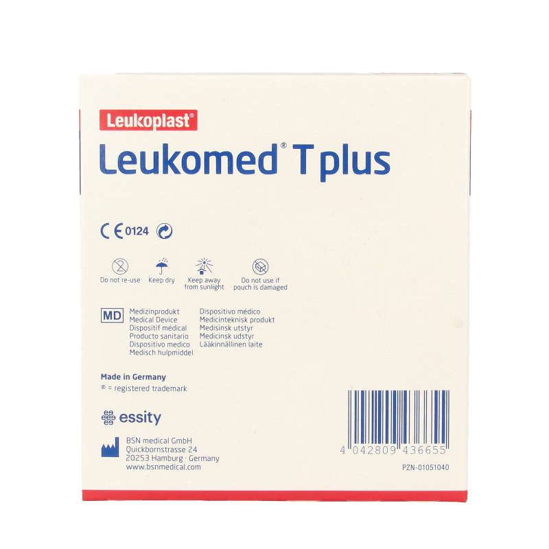 Leukomed Transparant wondverband T plus 7.2 x 5cm - Afbeelding 3