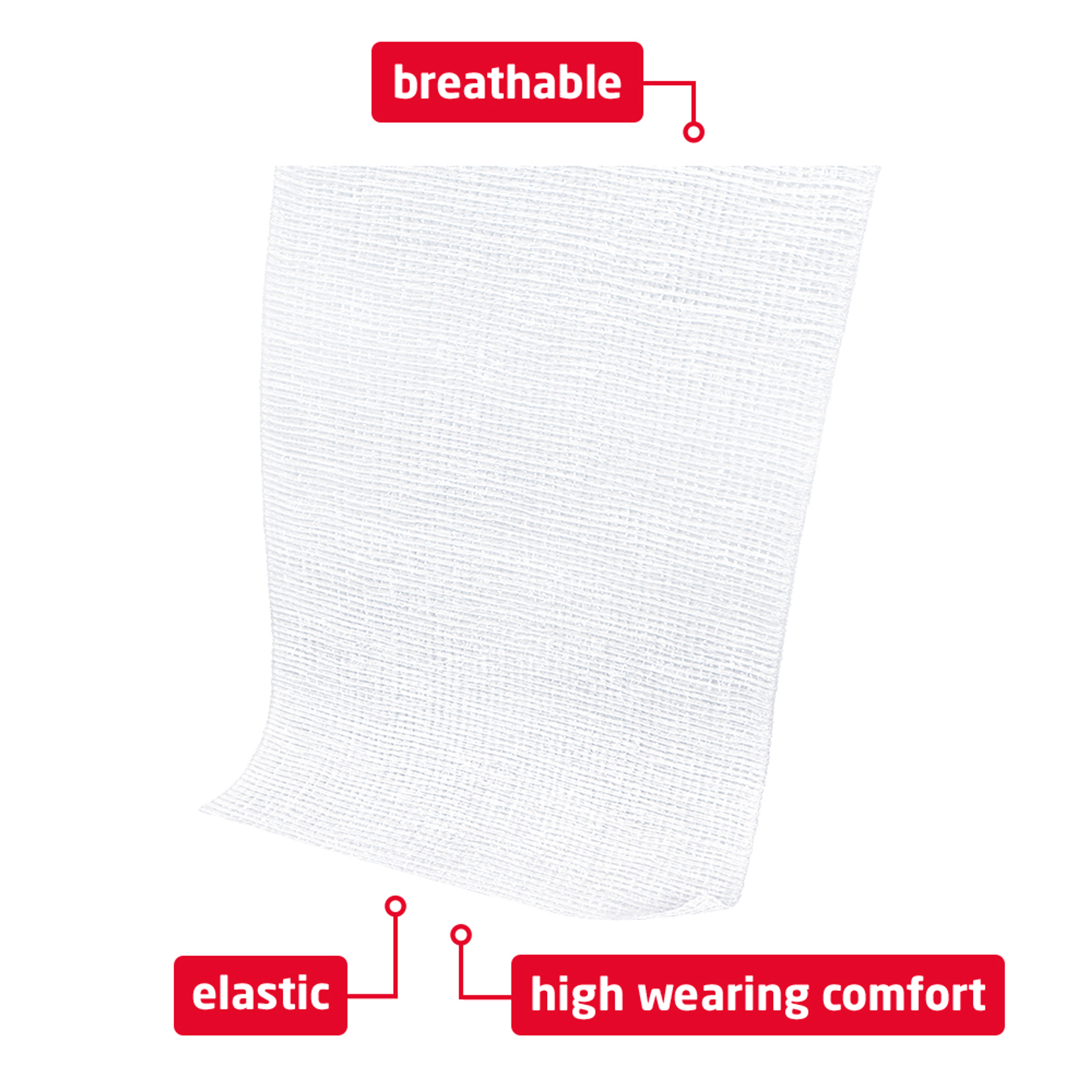 Elastomull Elastische bandage 4m x 10cm - Afbeelding 2