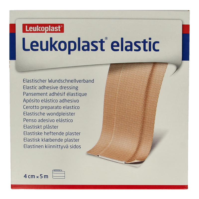 Leukoplast Elastic wondsnelverband 5m x 4cm