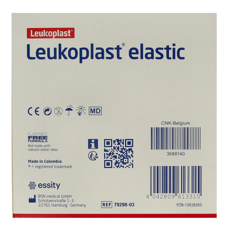 Leukoplast Elastic wondsnelverband 5m x 4cm - Afbeelding 4