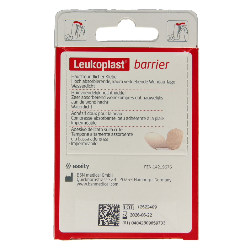 Leukoplast Barrier 22 x 72mm - Afbeelding 3