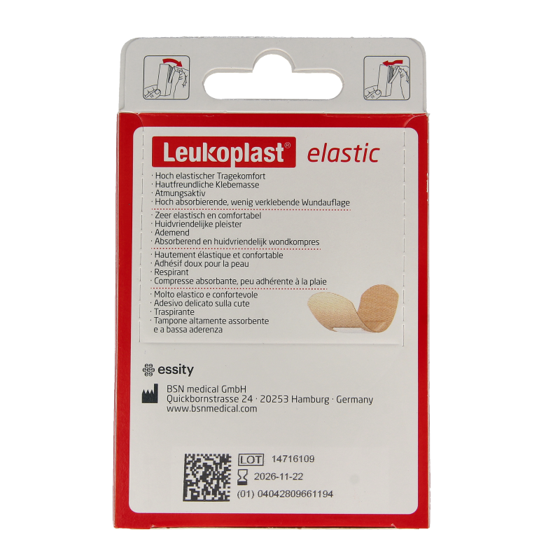 Leukoplast Pleister elastic mix - Afbeelding 3
