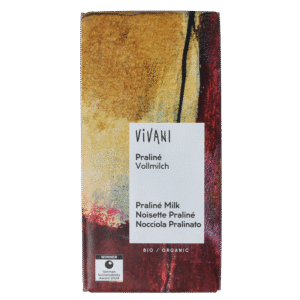 Vivani Chocolade melk praline nougat bio