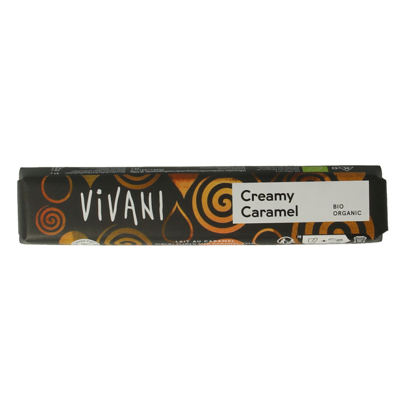 Vivani Chocolate To Go creamy caramel bio