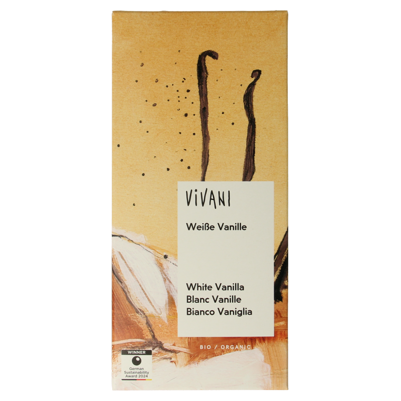 Vivani Chocolade wit vanille bio