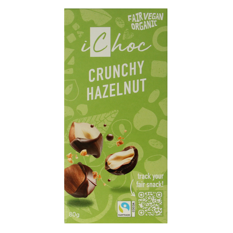 Ichoc Crunchy hazelnut vegan bio