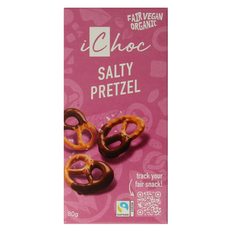 Ichoc Salty pretzel bio