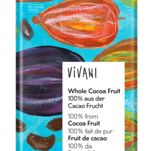 Vivani Chocolade puur whole cacao fruit bio