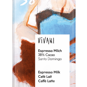 Vivani Chocolade Demeter melk espresso 38% bio