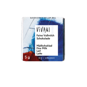 Vivani Chocolade naps melk 5 gram bio