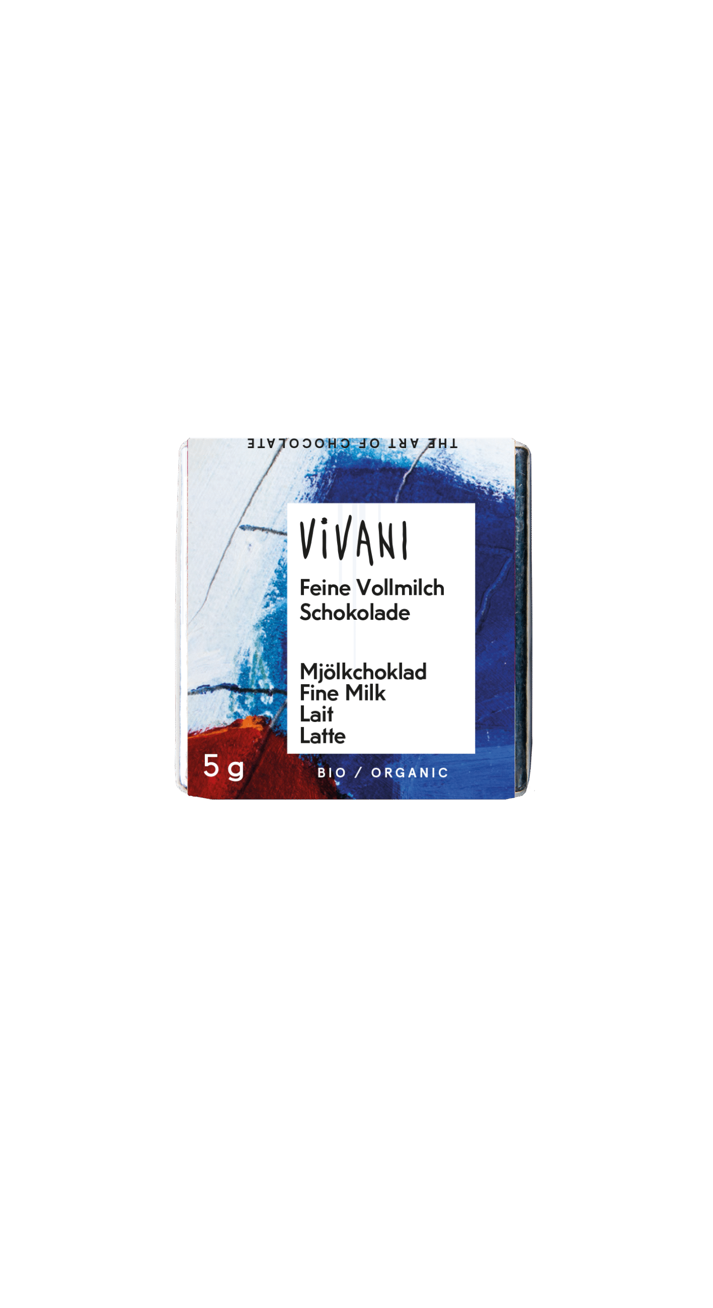Vivani Chocolade naps melk 5 gram bio