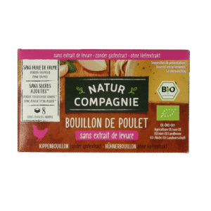 Natur Compagnie Kippenbouillonblokjes zonder gist bio