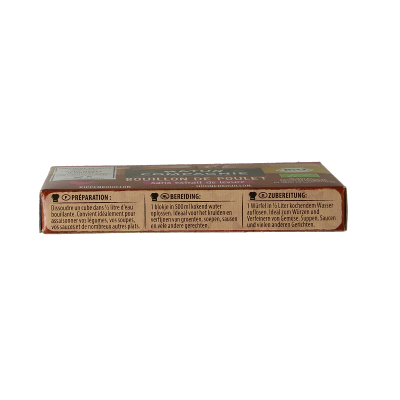 Natur Compagnie Kippenbouillonblokjes zonder gist bio - Afbeelding 4