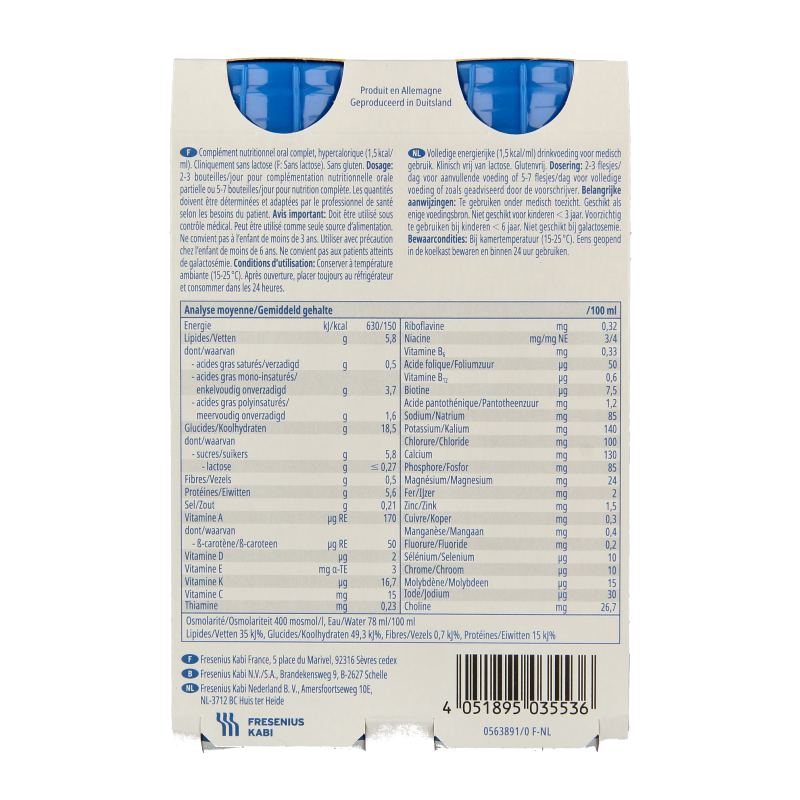 Fresubin Energy drink chocolade 200ml - Afbeelding 4