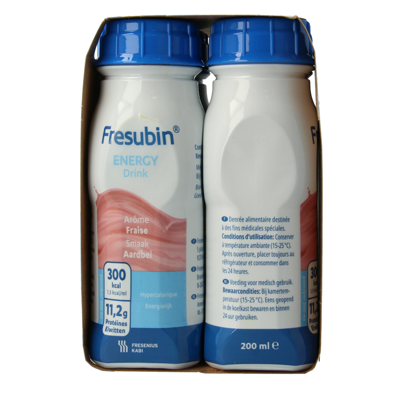 Fresubin Energy drink aardbei 200ml - Afbeelding 2