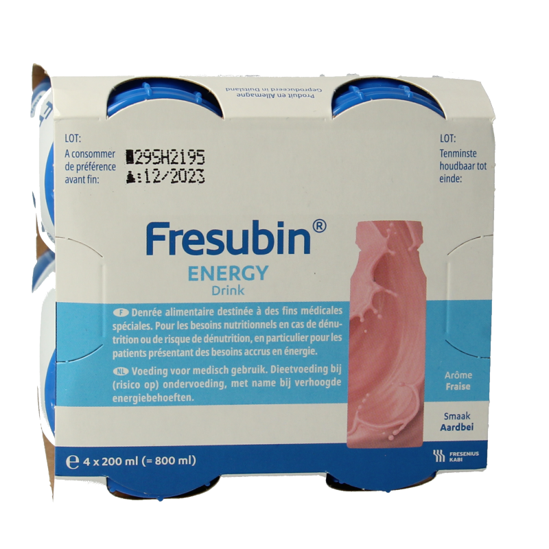 Fresubin Energy drink aardbei 200ml - Afbeelding 3