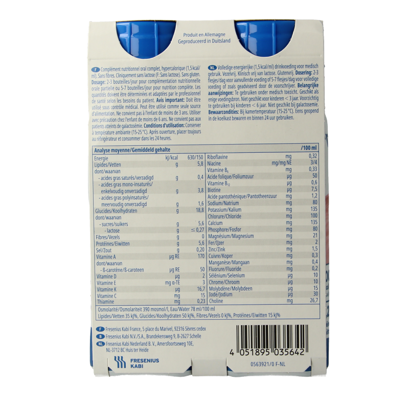 Fresubin Energy drink aardbei 200ml - Afbeelding 4