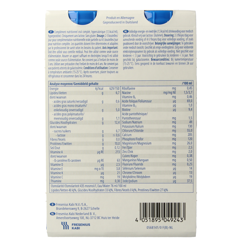 Fresubin Protein cappuccino 250ml - Afbeelding 4