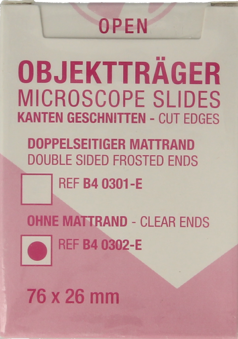 Mainit Objectglaasje 76x26 helder