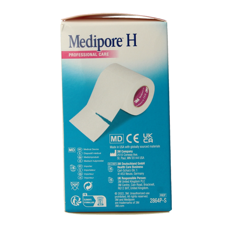 3M Medipore hechtpleister 10cm x 5m - Afbeelding 2