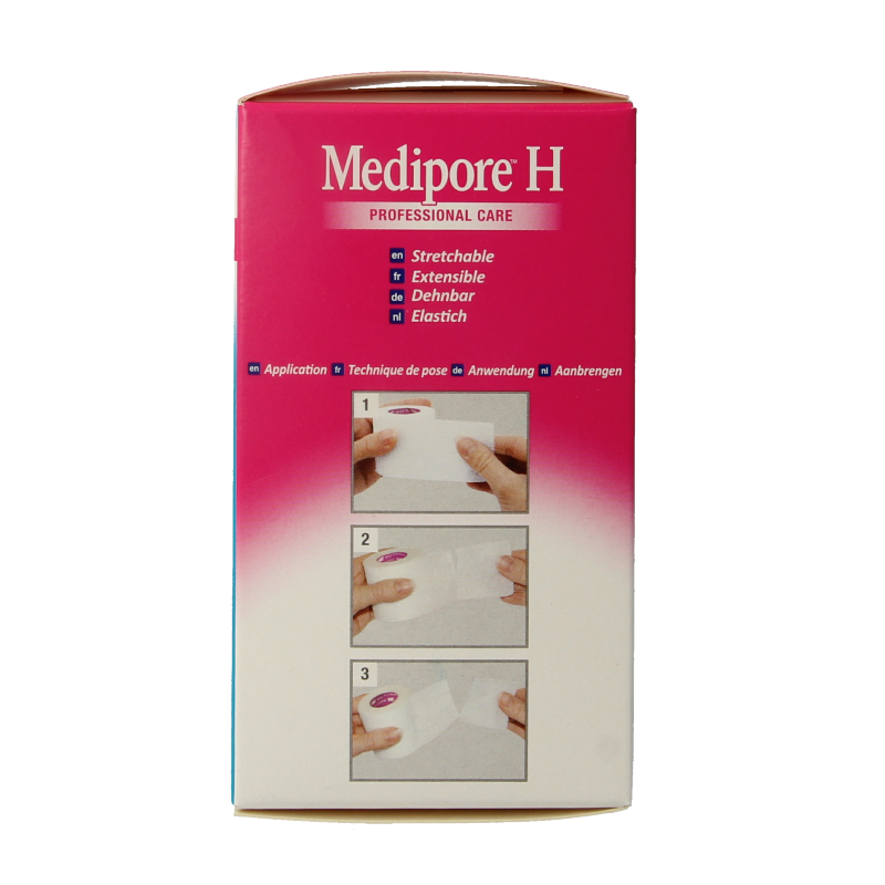 3M Medipore hechtpleister 10cm x 5m - Afbeelding 4