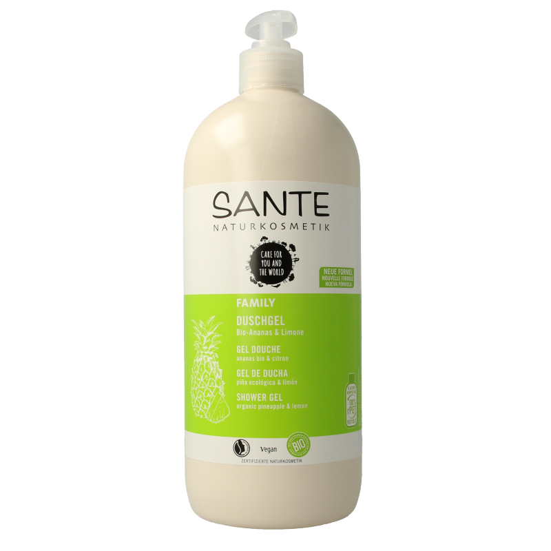 Sante Family showergel pineapple & lime