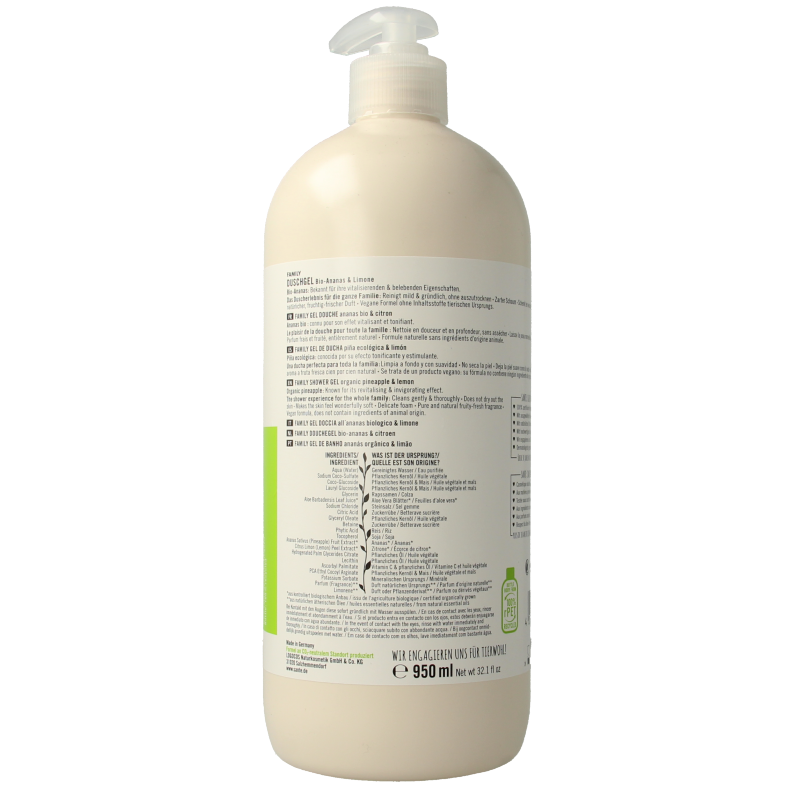 Sante Family showergel pineapple & lime - Afbeelding 3