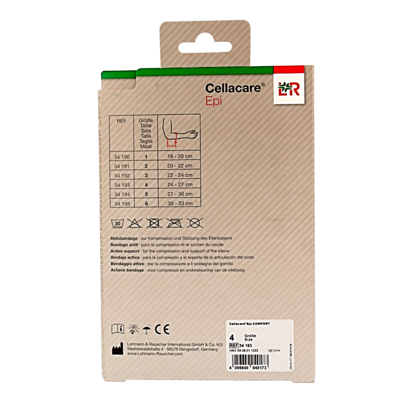 Cellacare Epi comfort elleboogbandage maat 4 - Afbeelding 2